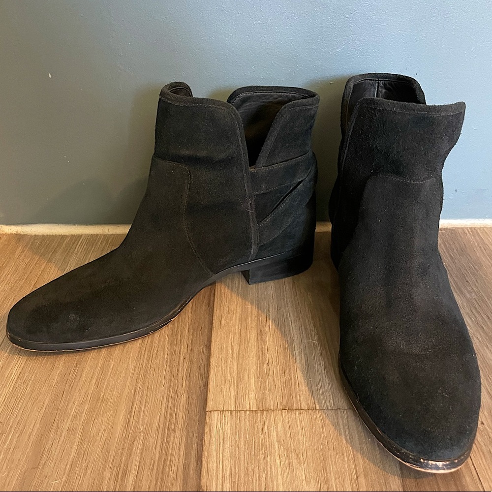 Michael Kors Black Suede Booties